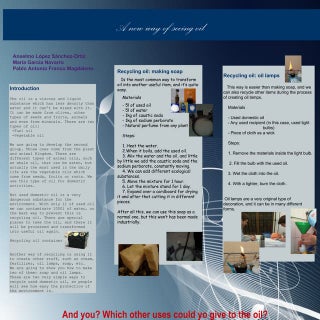 Scientific poster (oil)