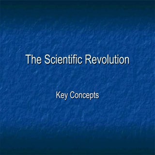 Scientific revolution