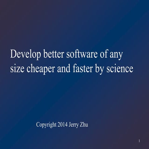 Scientific software | PPT