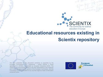 Scientix2 ppt resources