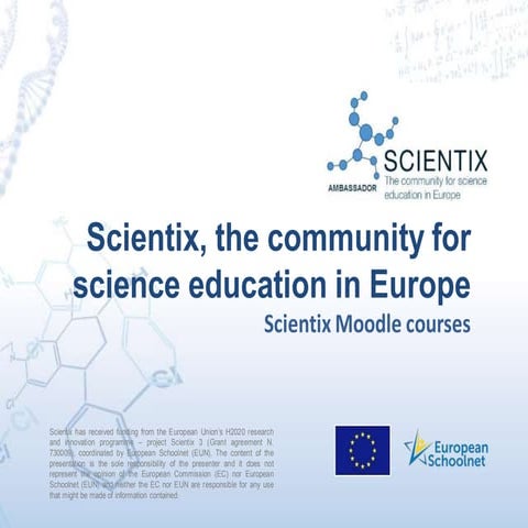 Scientix presentation | PDF