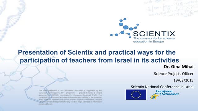 ginaisraelScientix