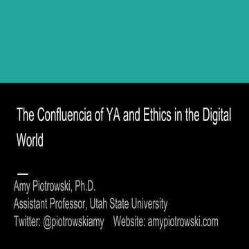 Sci Fi YAL Presentation