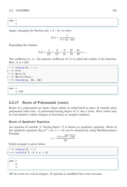 Think Like Scilab and Become a Numerical Programming Expert- Notes for Beginn...