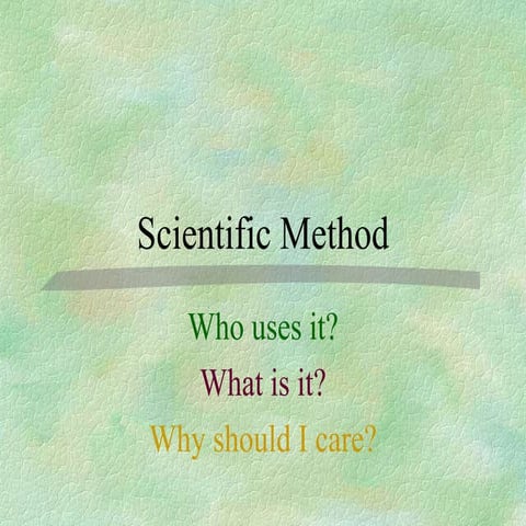 Sci Method - airplane task.ppt