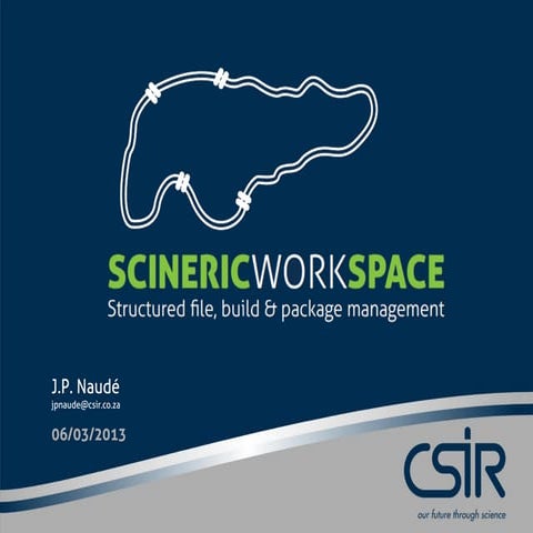 Scineric Workspace Technical Introduction