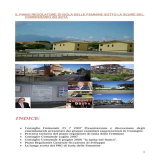 Scioglimento c.c. isola p.r.g.