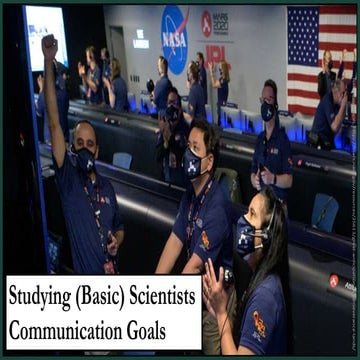 SciPEP Goal Survey - Initial Thinking v2.pptx