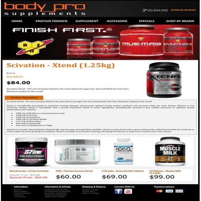 Scivation   xtend (1.25kg) 
