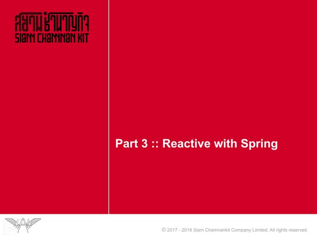 Sck spring-reactive