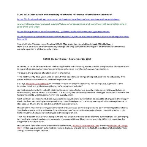 Scla 053018-peer group reference information