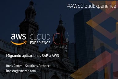 Migrando aplicaciones SAP a AWS