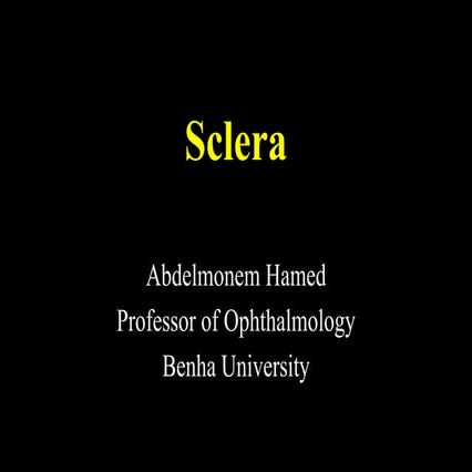 Sclera