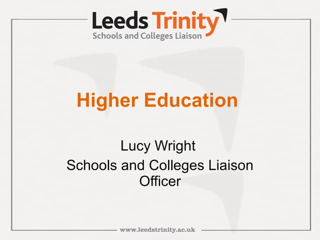 Higher Education 