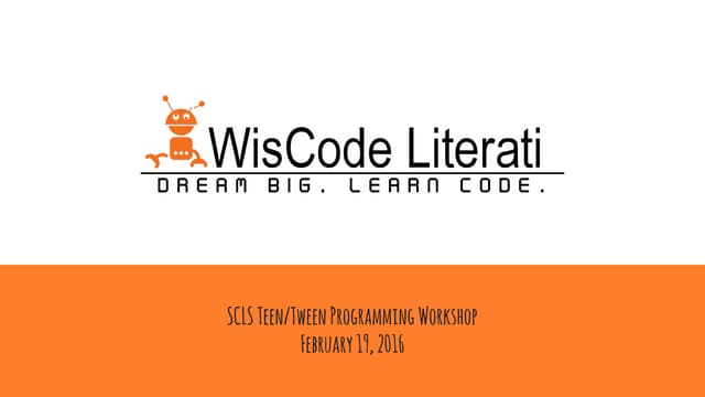 Dream Big. Learn Code. 