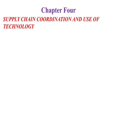 Supply chain for initial understanding of suject | PPTX