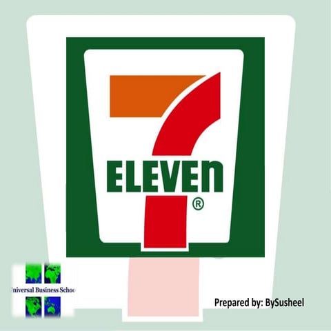 Supply Chain Management  of 7 eleven