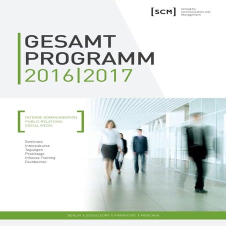SCM Gesamtprogramm 2016/2017