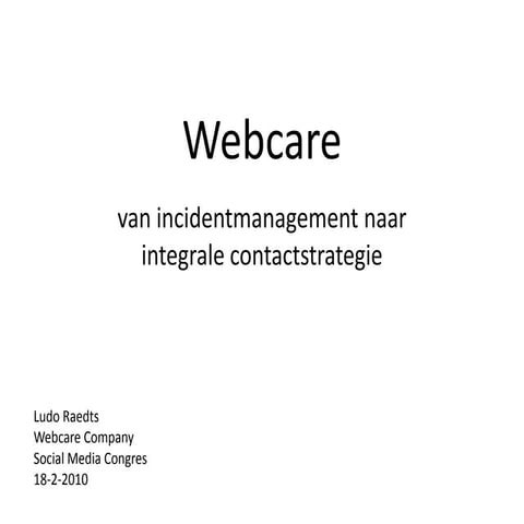 Webcare, Implementatie & Voorbeelden | KEY