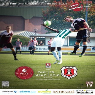 SC Melle 03 - Stadionecho - SCM geg...