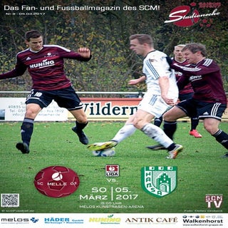 SC Melle 03 - Stadionecho - SCM geg...
