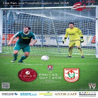 SC Melle 03 - Stadionecho - SCM geg...