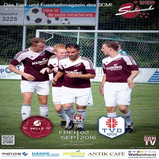 SC Melle 03 - Stadionecho - SCM geg...