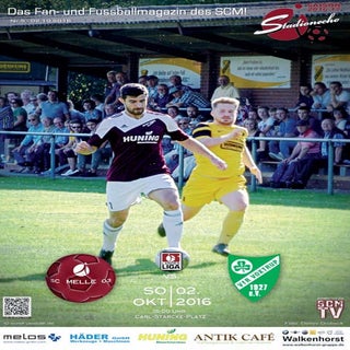 SC Melle 03 - Stadionecho - SCM geg...
