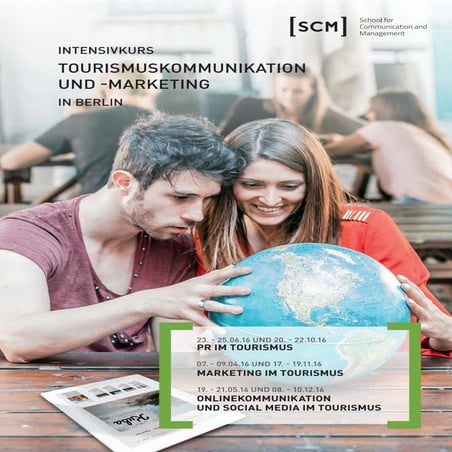 Intensivkurs Tourismuskommunikation und -marketing 2016