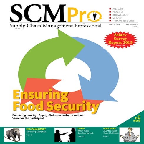 India Salary Guide March 2013 - SCMpro Magazine and Logistics Executive