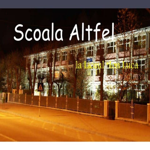 Scoala altfel guguta