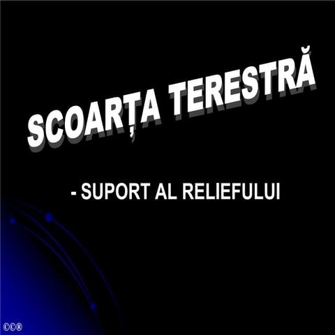 Scoarta terestra