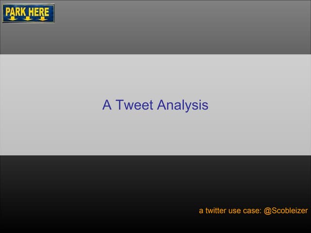 A Tweet Analysis: @Scobleizer