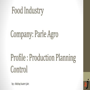 Food Industry