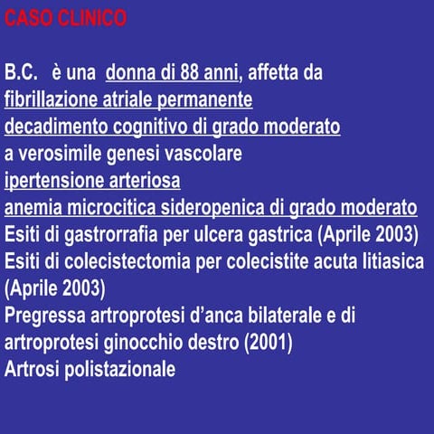Scompenso cardiaco nell'anziano. Dott. Mauro Zanocchi