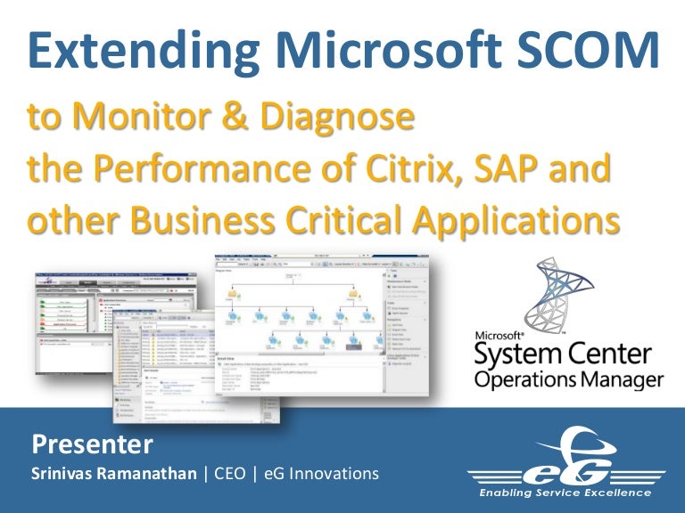 How to Extend Microsoft SCOM to Monitor 