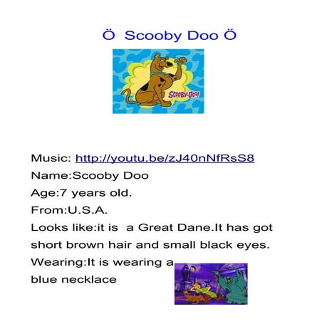 Scooby doo