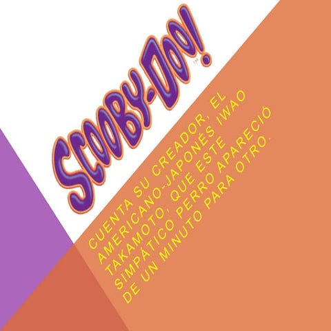 Scooby doo. horacio german garcia