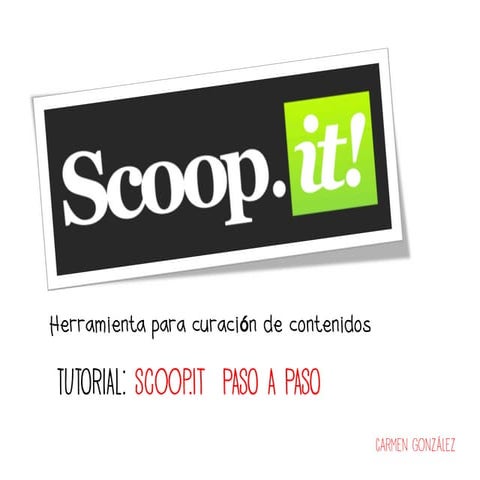 Tutorial Scoop.it en español paso a paso