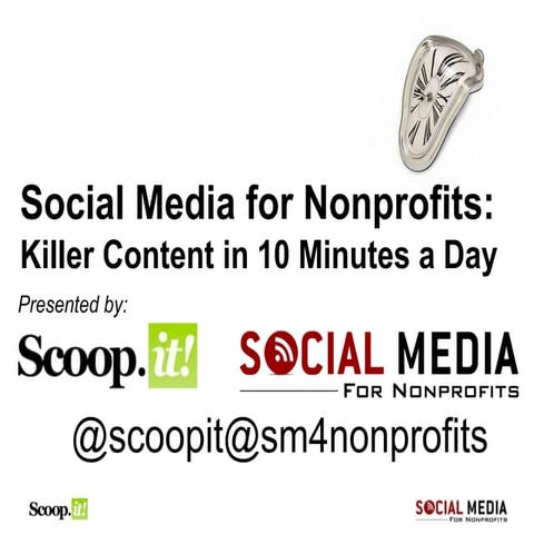 Social Media for Nonprofits in 10 minutes a day