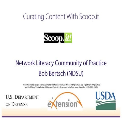 Curating Content with Scoop.it