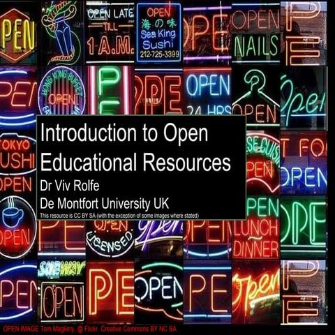 SCOOTEROER V Rolfe Introduction to Open Educational Resources