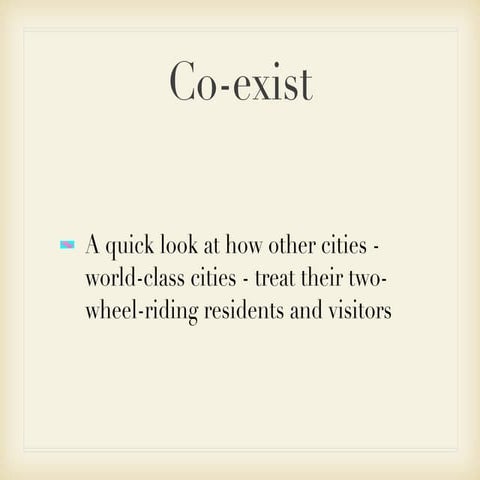 Scooters and Two-wheeled Parking