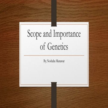 History of genetics | PPTX