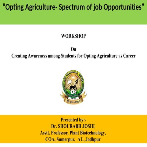 National agricultural research system (NARS) & ICAR, government of ...