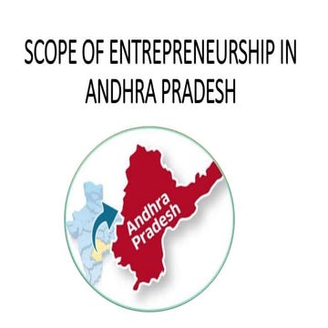 Scope of entrepreneurship in AP-Telangana