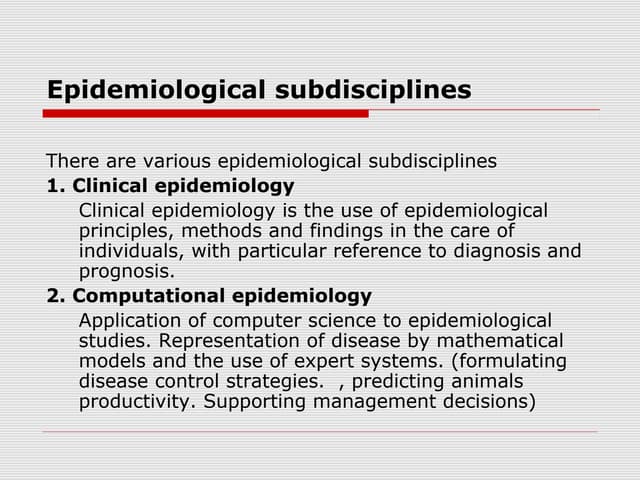 Molecular epidemiology an introduction | PPTX