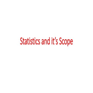 Introduction and scope of statistics .pptx
