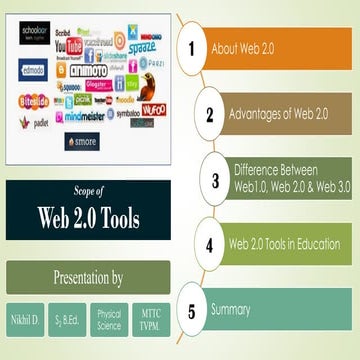 Scope of Web 2.0 Tools