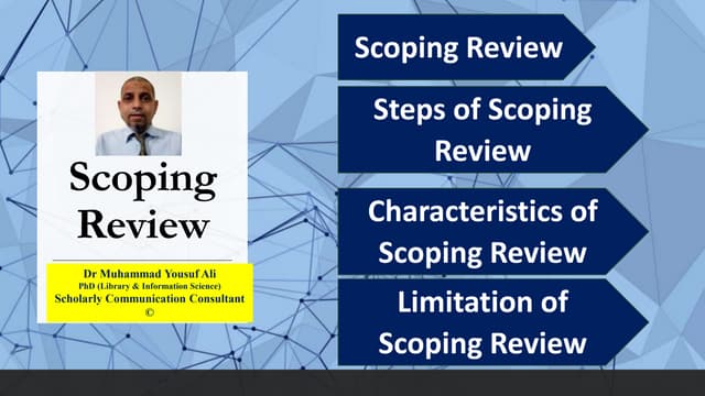 A closer look at This Scoping Review
